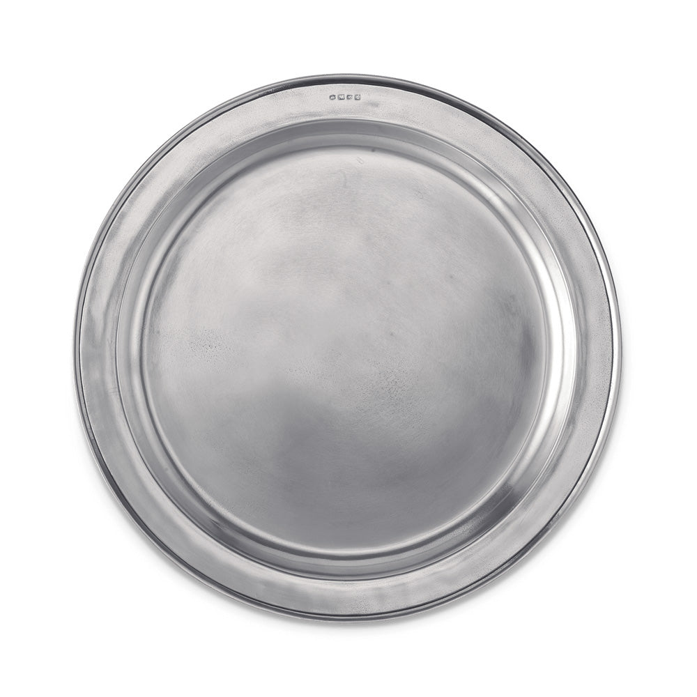 Round Tray Large by Match Pewter