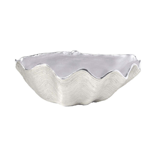 Ruffled Edge Scallop Server/Ice Bucket by Mariposa