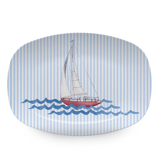 Sail Away Platter by Mariposa