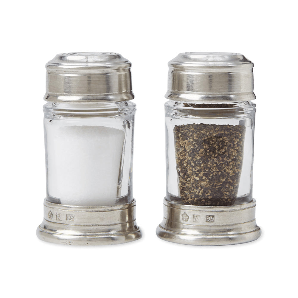 Salt & Pepper Shaker Set by Match Pewter