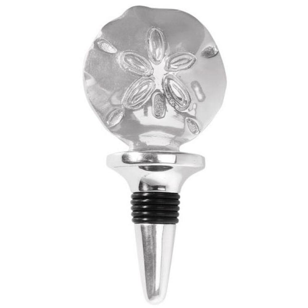 Sand Dollar Bottle Stopper by Mariposa