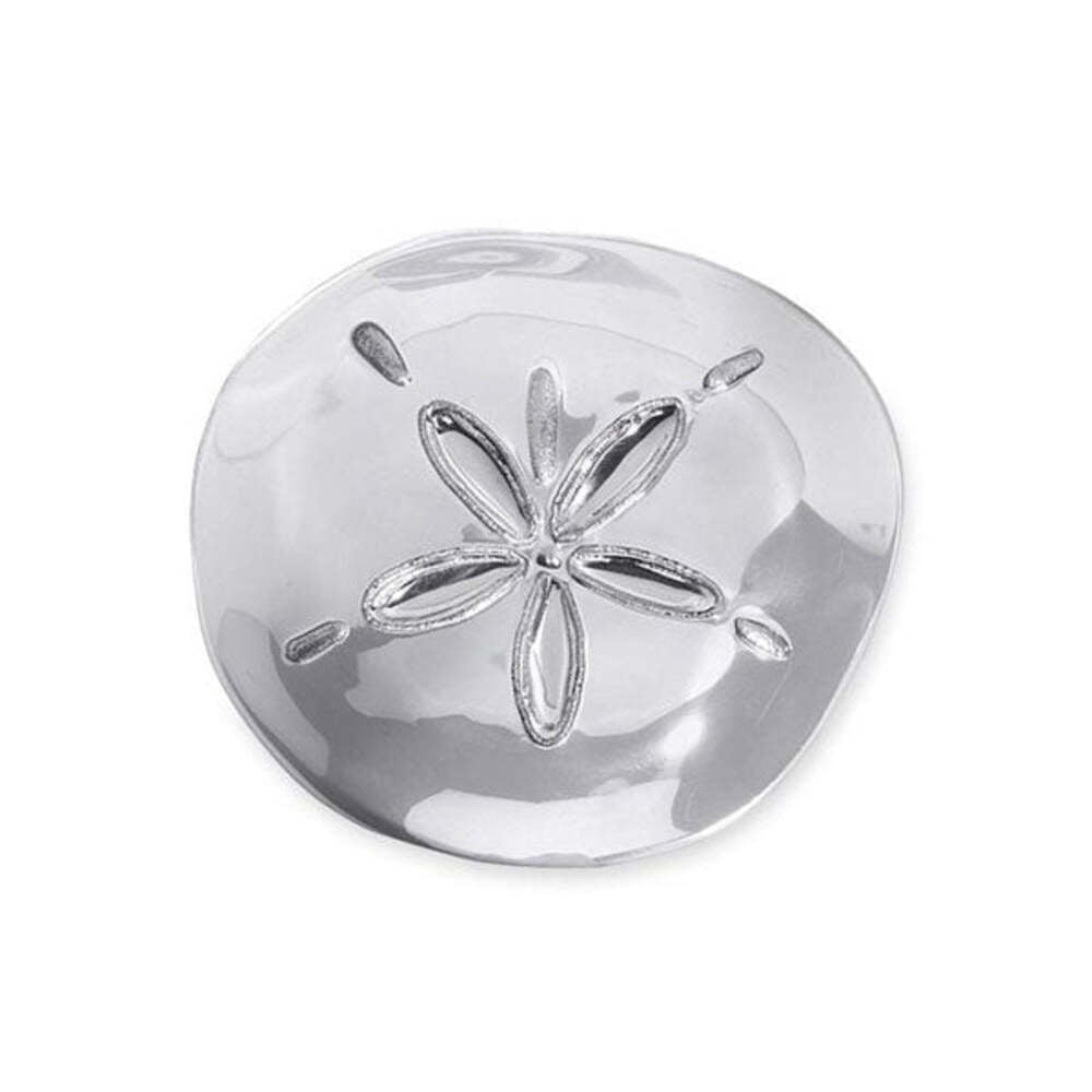 Sand Dollar Canape Plate by Mariposa