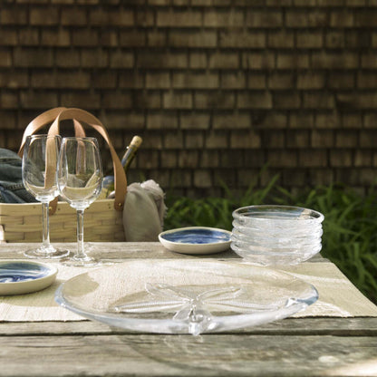 Sand Dollar Plate, Medium by Simon Pearce Additional Image-4