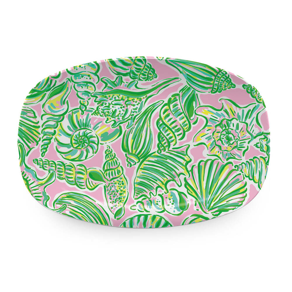 Seashelly Platter by Mariposa