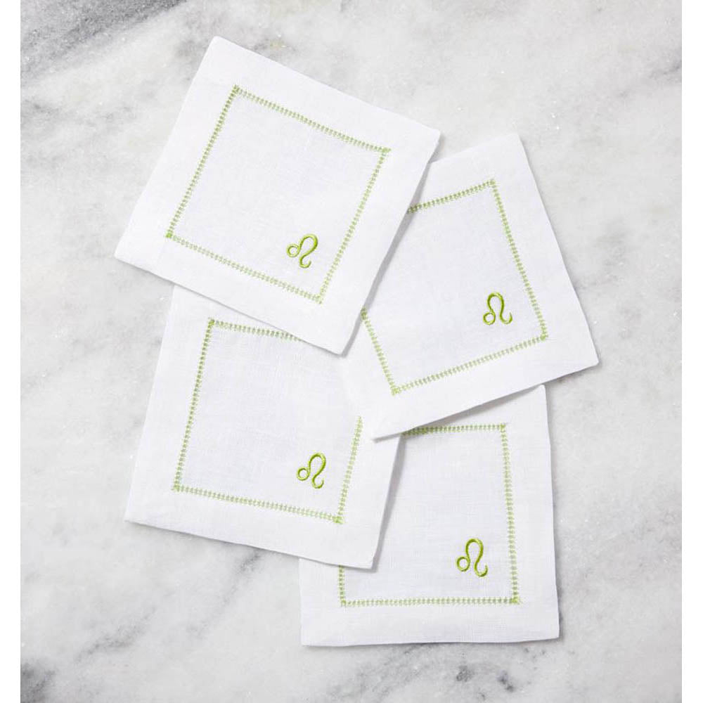 Segni 6" x 6" Cocktail Napkin - Set of 4 by SFERRA Additional Image - 22