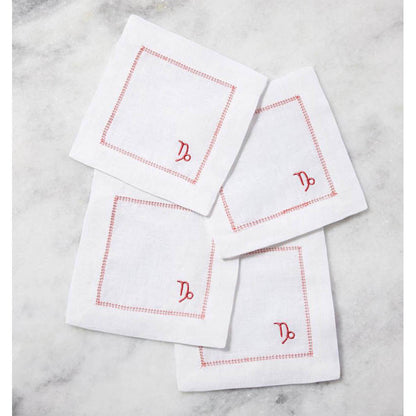 Segni 6" x 6" Cocktail Napkin - Set of 4 by SFERRA Additional Image - 9