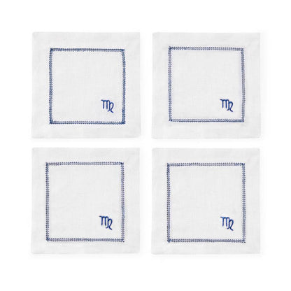 Segni 6" x 6" Cocktail Napkin - Set of 4 by SFERRA Additional Image - 17