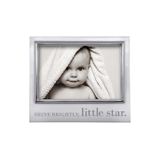 Shine Brightly Little Star Signature 4X6 Frame by Mariposa