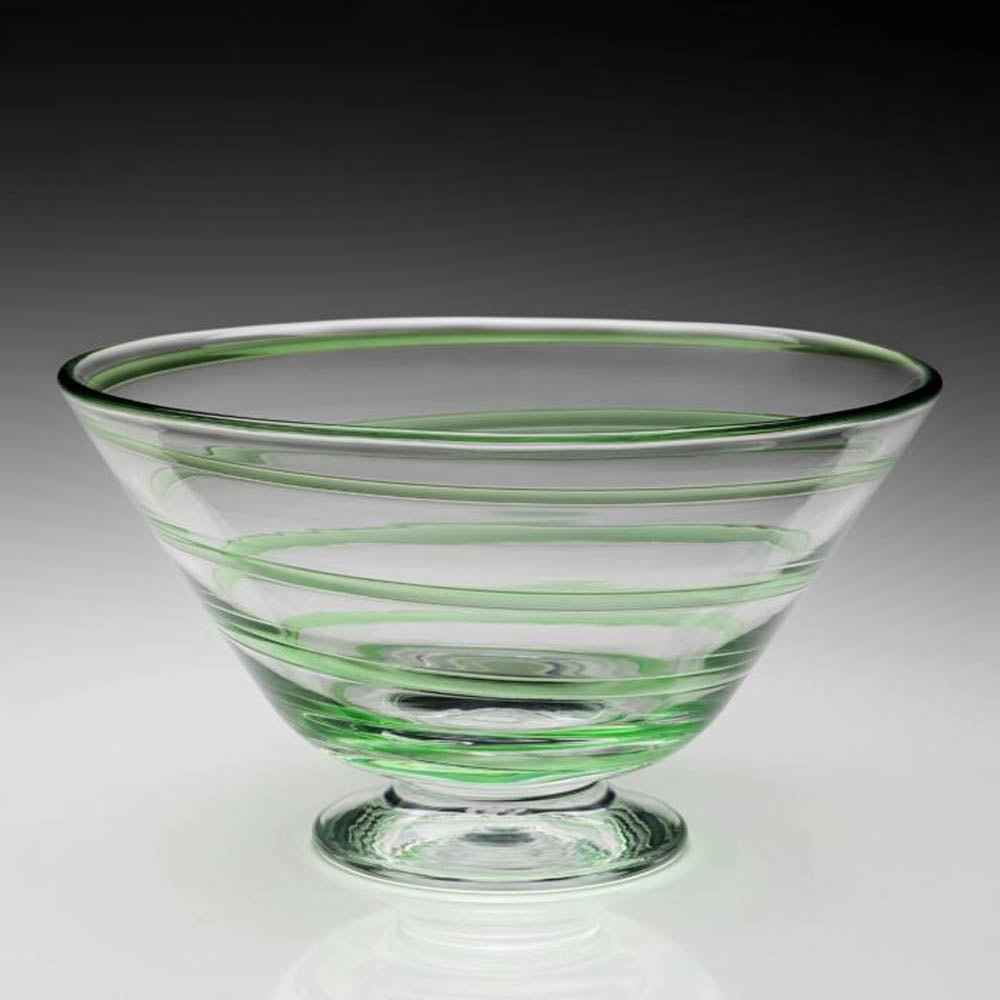 Siena Bowl Green by William Yeoward Additional Image - 1