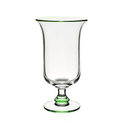 Siena Green Footed Flower Vase by William Yeoward