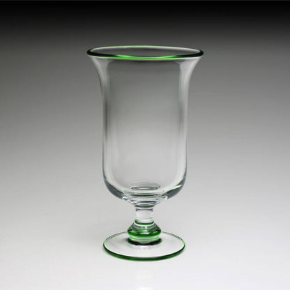 Siena Green Footed Flower Vase by William Yeoward Additional Image-1