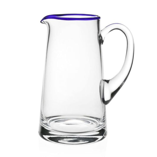 Siena Pitcher Blue by William Yeoward