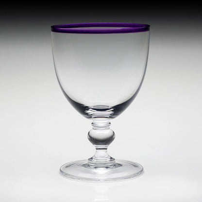 Siena Water Glass Amethyst by William Yeoward Crystal Additional Image - 1