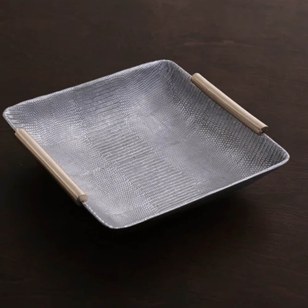 Sierra Modern Square Python Platter by Beatriz Ball