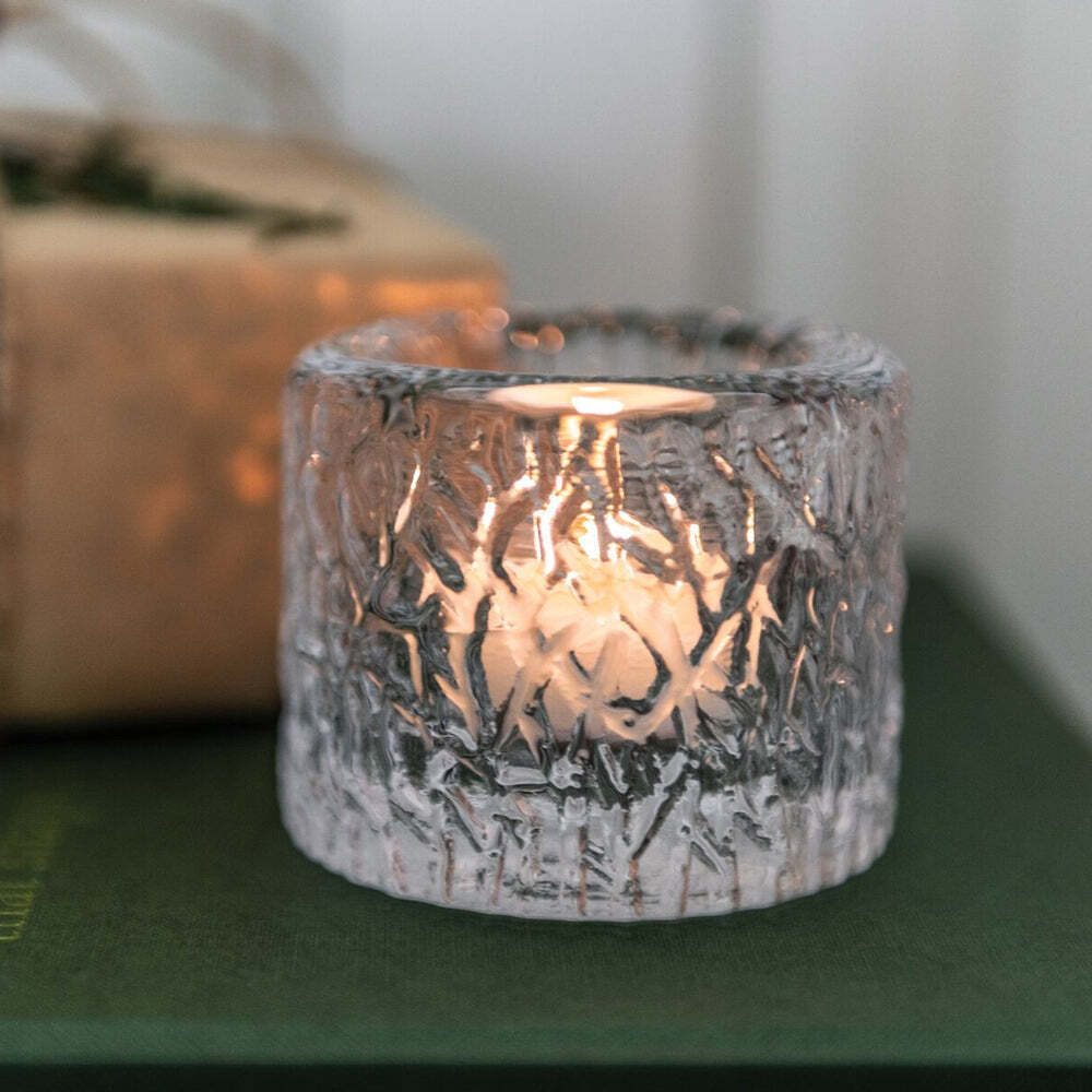 Silver Lake Tealight by Simon Pearce Additional Image-4