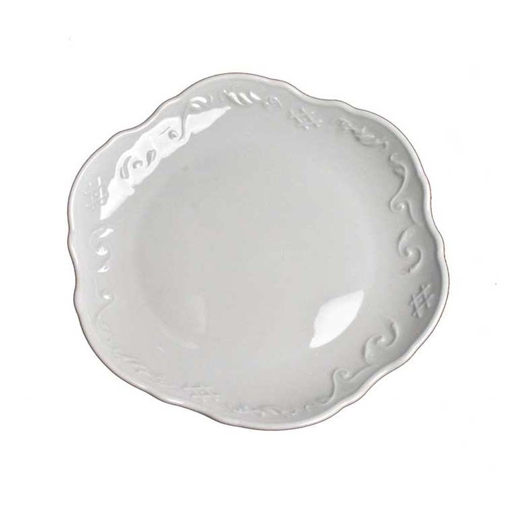 Simply Anna - White Bread and Butter Plate by Anna Weatherley