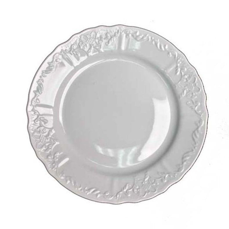 Simply Anna - White Dinner Plate by Anna Weatherley