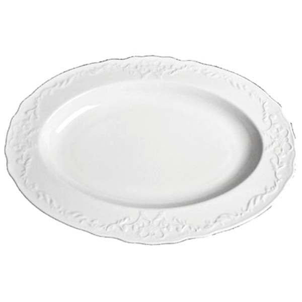 Simply Anna - White Oval Platter by Anna Weatherley