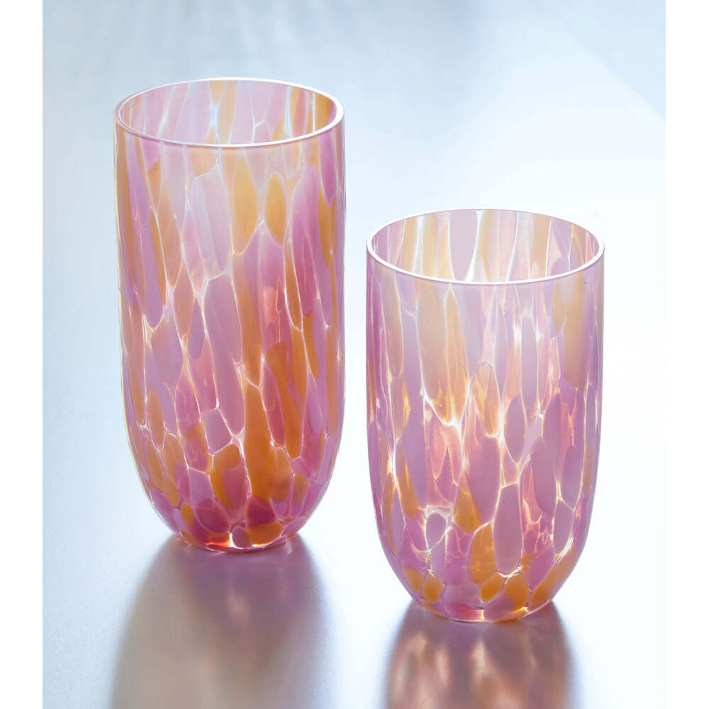 Sip Sip Apricot Splash Drinking Glass by Mariposa Additional Image-2