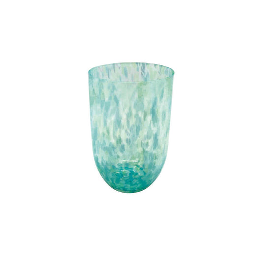 Sip Sip Pacific Blue Confetti Stemless by Mariposa