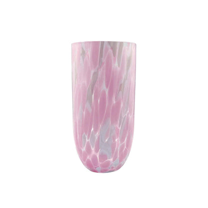 Sip Sip Rosa Splash Drinking Glass by Mariposa