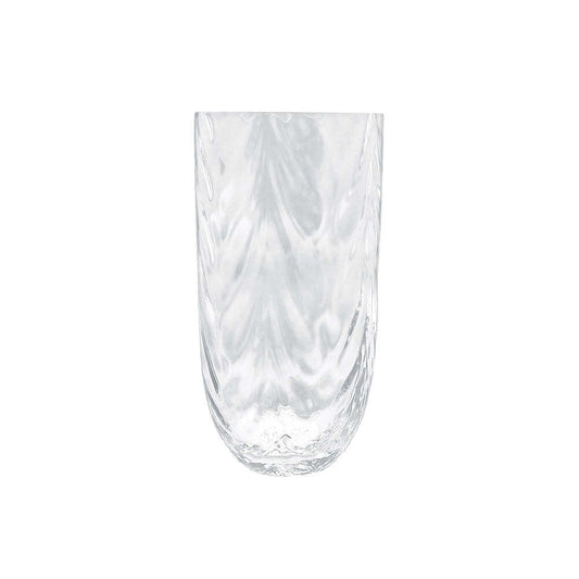 Sip Sip Wave Crystal Clear Drinking Glass by Mariposa