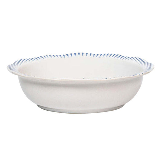 Sitio Stripe 12" Serving Bowl - Delft Blue by Juliska