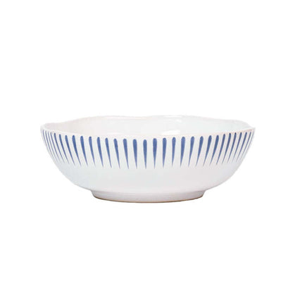 Sitio Stripe Coupe Bowl - Delft Blue by Juliska