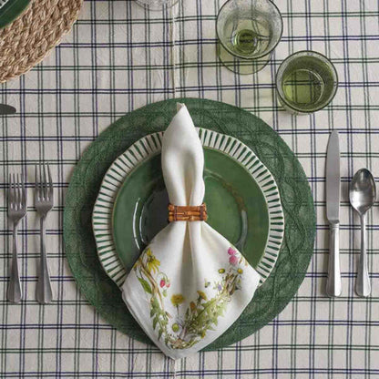 Sitio Stripe Dinner Plate by Juliska Additional Image-3