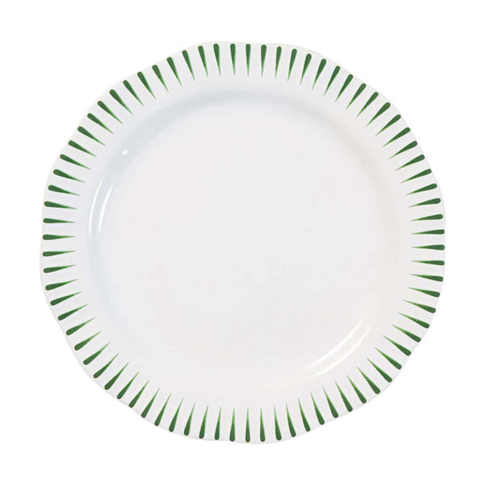 Sitio Stripe Dinner Plate by Juliska