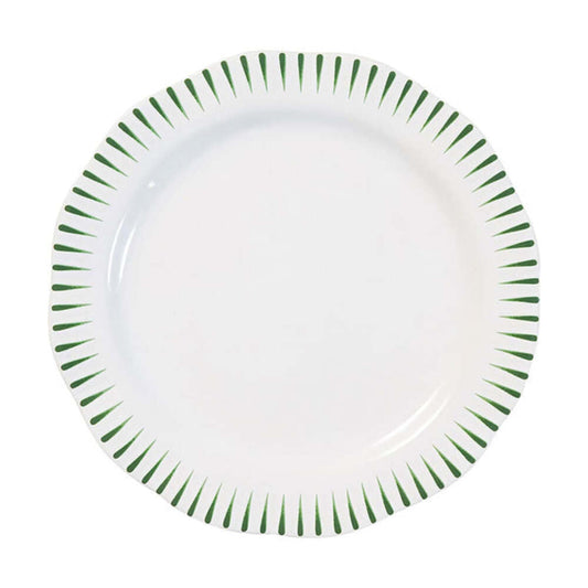 Sitio Stripe Dinner Plate by Juliska