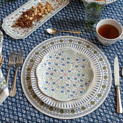 Sitio Stripe Dinner Plate by Juliska Additional Image-7