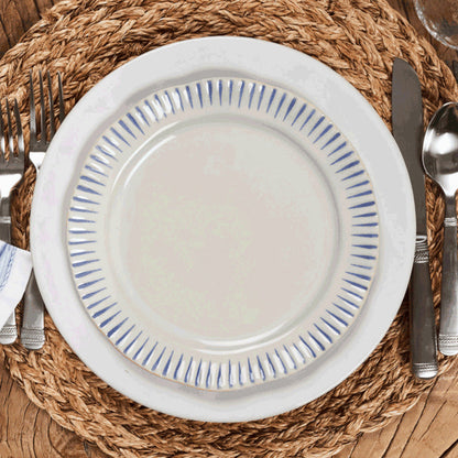 Sitio Stripe Dinner Plate by Juliska Additional Image-9