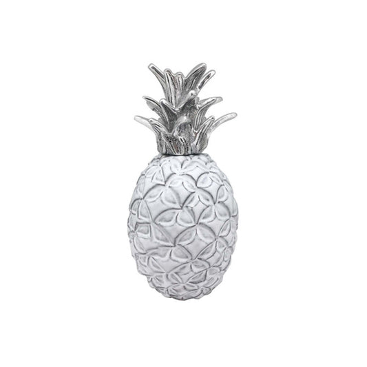 Small Pineapple Ceramic With Metal Top by Mariposa