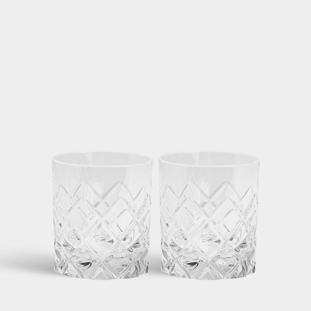 Sofiero Old Fashioned Pair by Orrefors