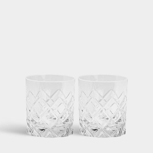 Sofiero Old Fashioned Pair by Orrefors