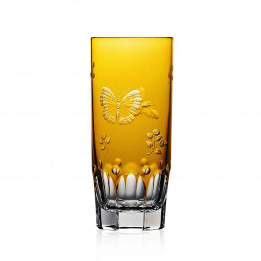 Springtime Amber Highball by Varga Crystal