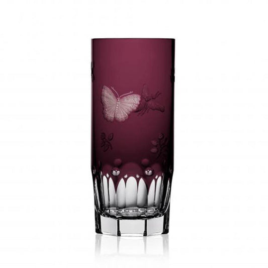 Springtime Amethyst Highball by Varga Crystal