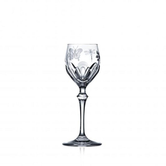 Springtime Clear Cordial Glass by Varga Crystal