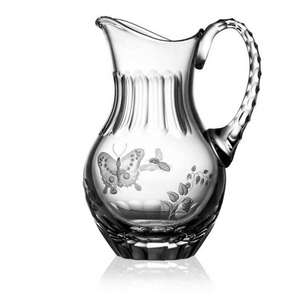 Springtime Clear Water Pitcher - 1.0 Liter by Varga Crystal