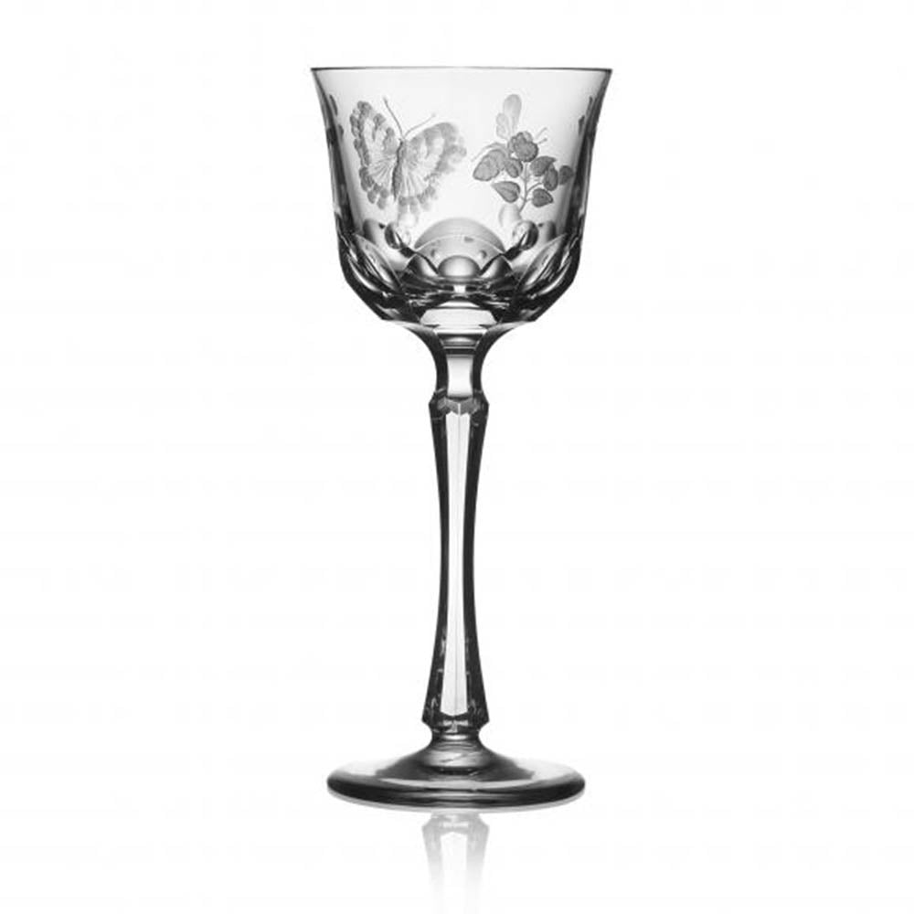 Springtime Clear Wine Hock by Varga Crystal