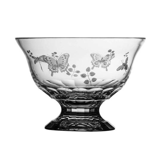 Springtime Footed Bowl (10") by Varga Crystal