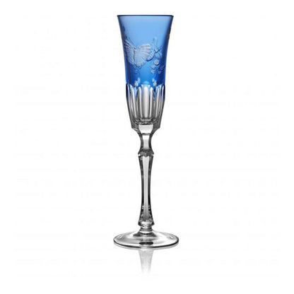 Springtime Sky Blue Flute by Varga Crystal