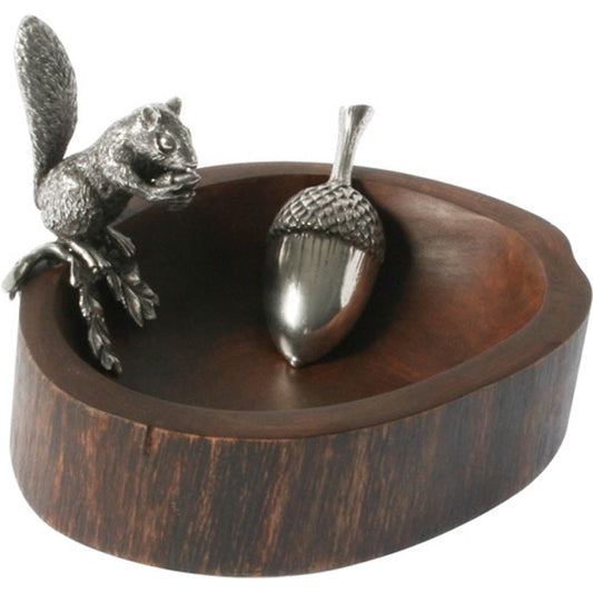 Squirrel Nut Bowl w/ Acorn Scoop by Vagabond House