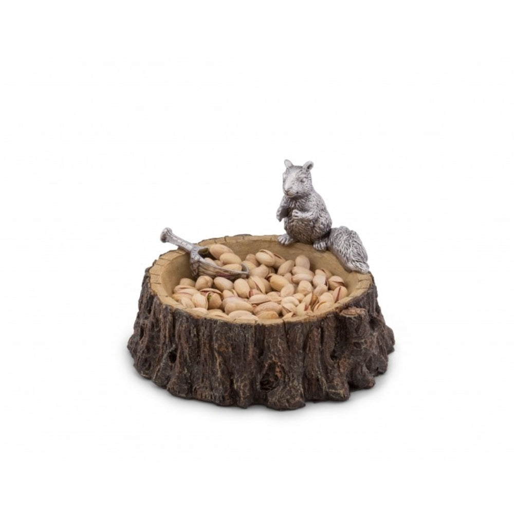 Standing Squirrel Nut Bowl by Arthur Court Designs