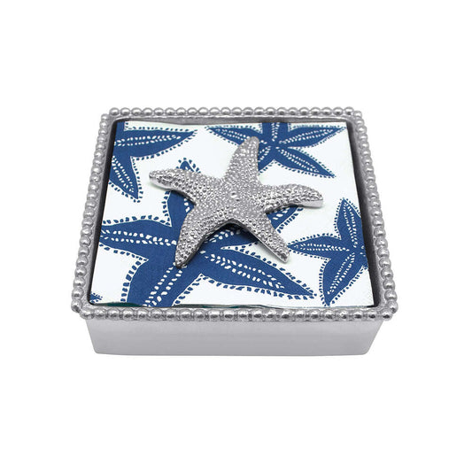Starfish (2998) Beaded Napkin Box Set by Mariposa