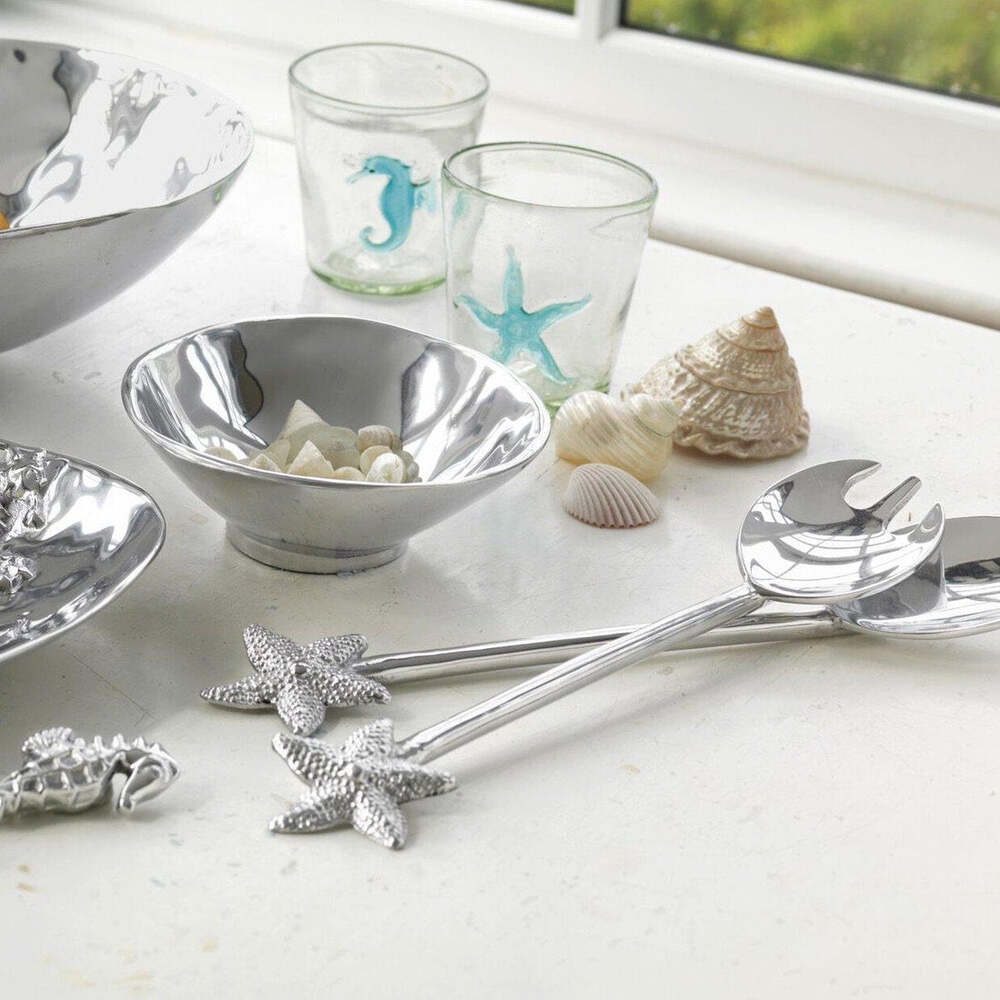 Starfish Salad Servers by Mariposa Additional Image-2