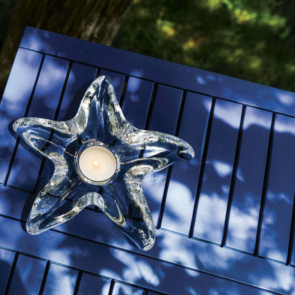 Starfish Tealight by Simon Pearce Additional Image-3