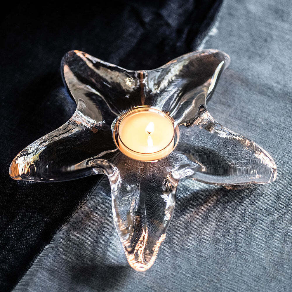 Starfish Tealight by Simon Pearce Additional Image-4