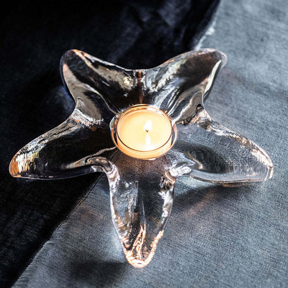 Starfish Tealight by Simon Pearce Additional Image-4